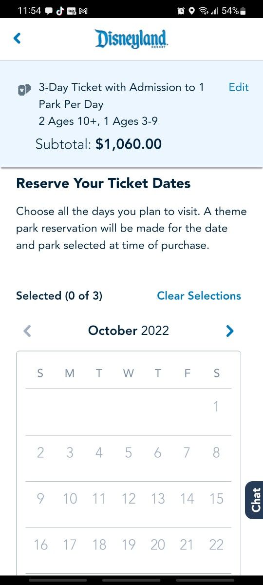 Disneyland Tickets 