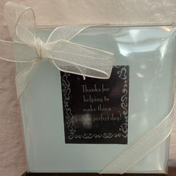 Photo Frosted Glass Coasters (Set of 2) Wedding Favors  