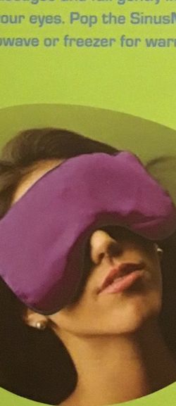 New Yogibo SinusMinus Aromatherapy Reusable Sinus Mask With Peppermint And Eucalyptus