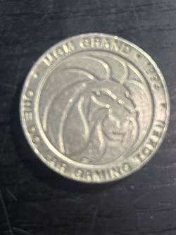 Vintage MGM Grand 1$ Gaming Token (1993)
