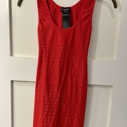 Bebe Red Bodycon Dress