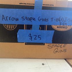 Four Arrow Staple Gun Set