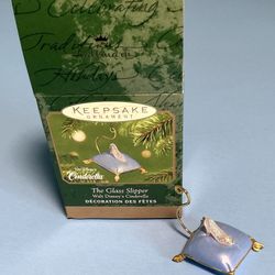 Hallmark Keepsake Ornament “The Glass Slipper” 2001 Miniature NIB RARE
