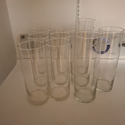 clear glass cylinder vases,