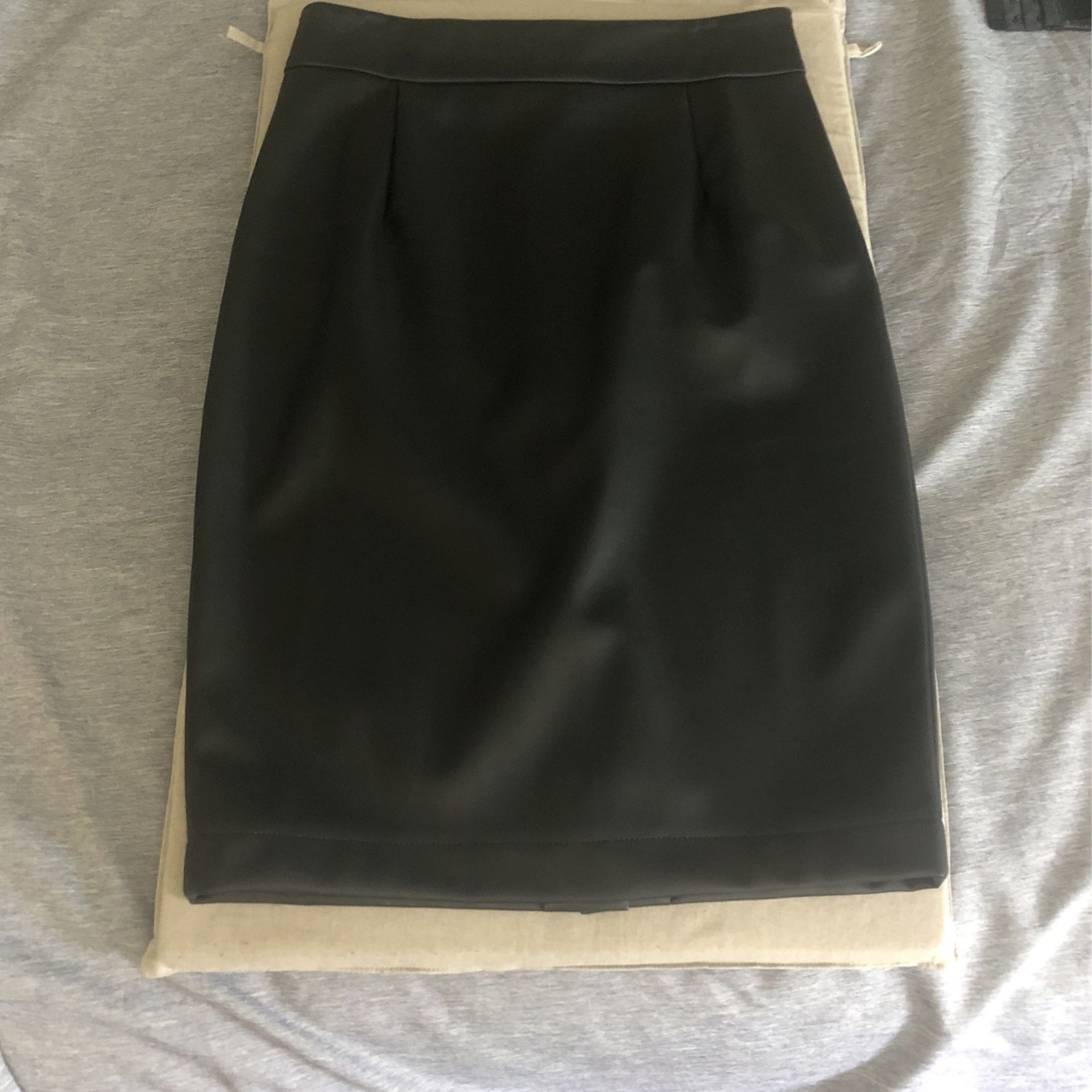 Women Leather Pencil Skirt