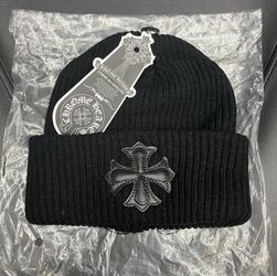 Chrome Heart Black Beanie