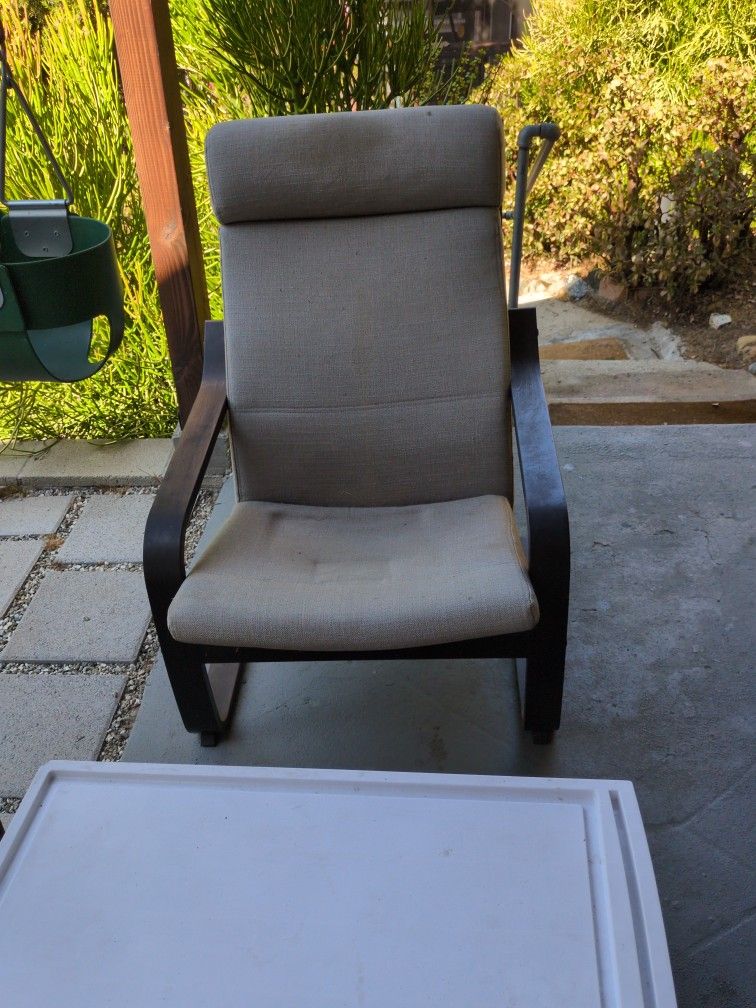 Free Ikea Puang Lounge Chair