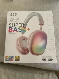 Wireless super bass plus headphones