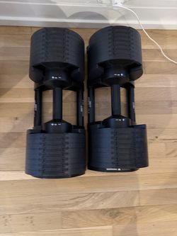 SMRTFT NUOBELL Adjustable Dumbbells 5–100 lb Set