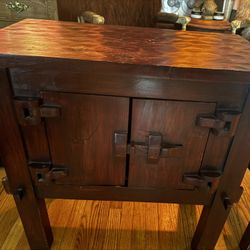 2 Teak Side tables 