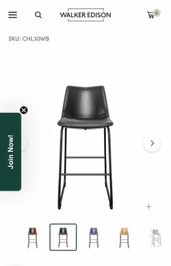 Walker Edison Bar Stools
