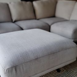 Off White Sectional Couch “WE DELIVER”