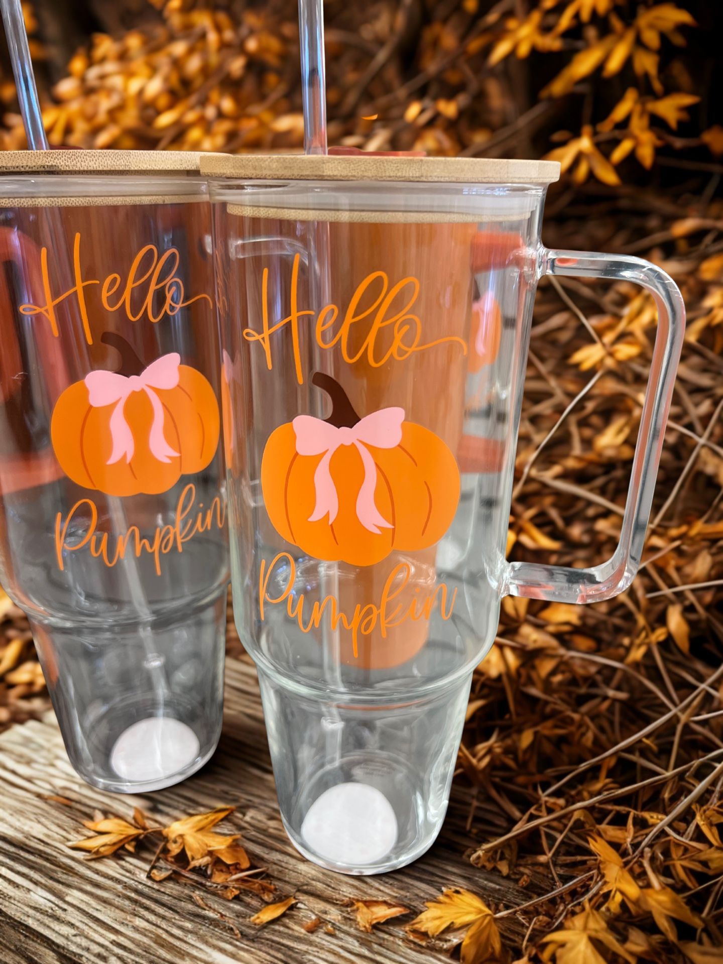 Fall Pumpkin Cups