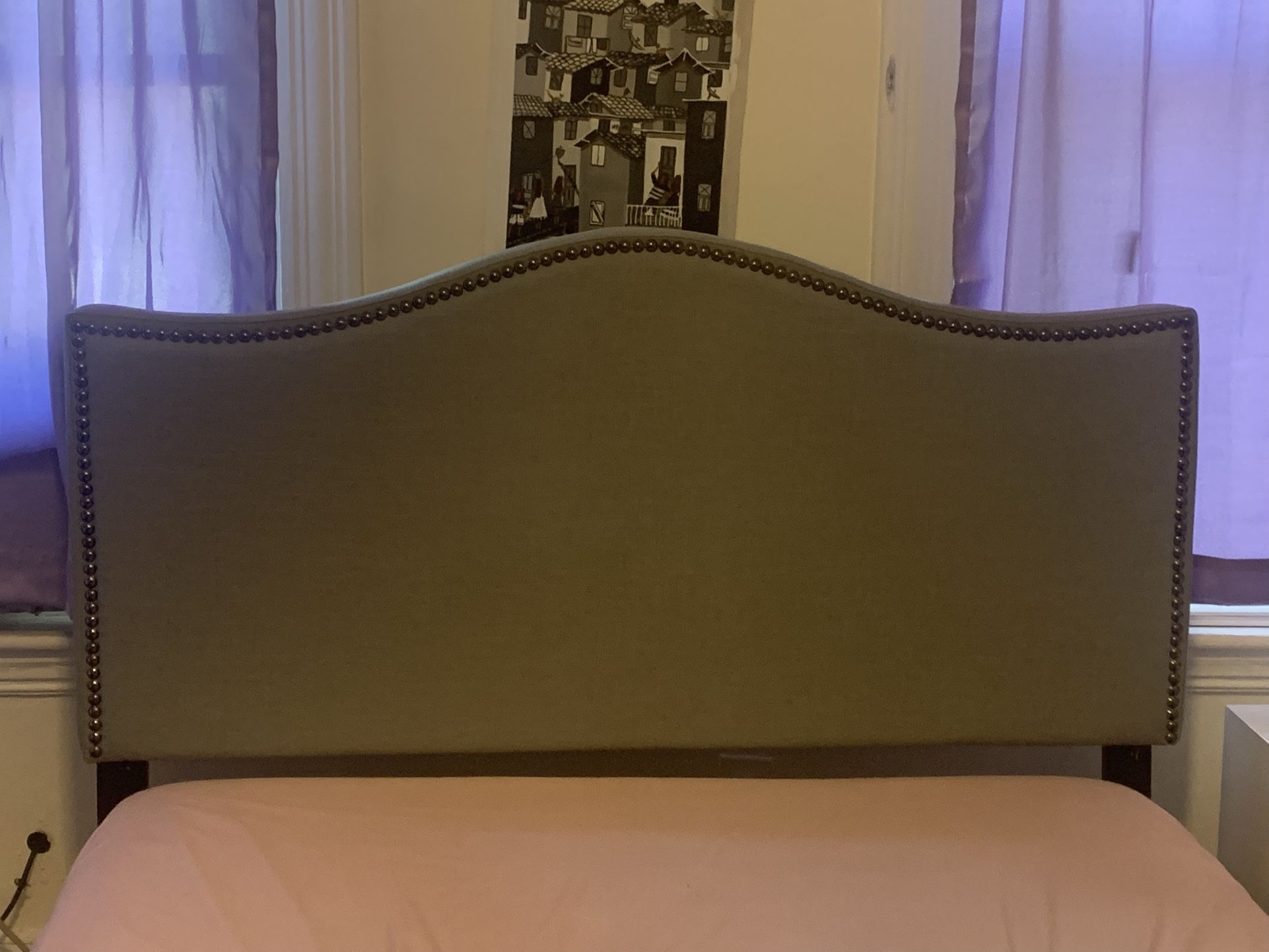 Full Size Upholstered Headboard 