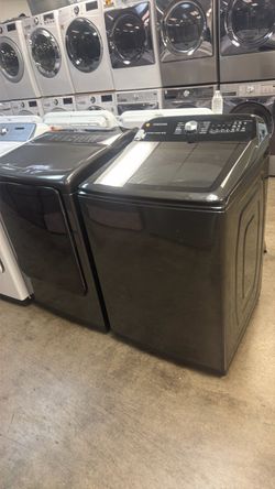 Washer and dryer set