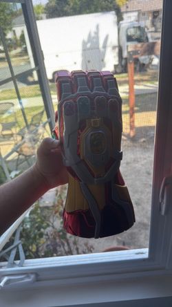 Marvel Iron Man Nano Gauntlet DRINK HOLDER FROM DISNEY PARKS