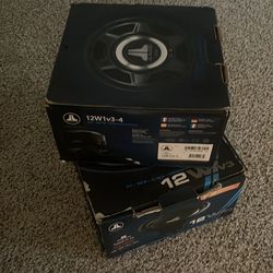JL AUDIO SUBWOOFERS DUAL 12W1v3-4