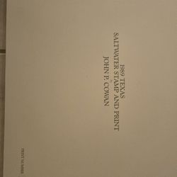 1989 Saltwater Stamp With Print # 438