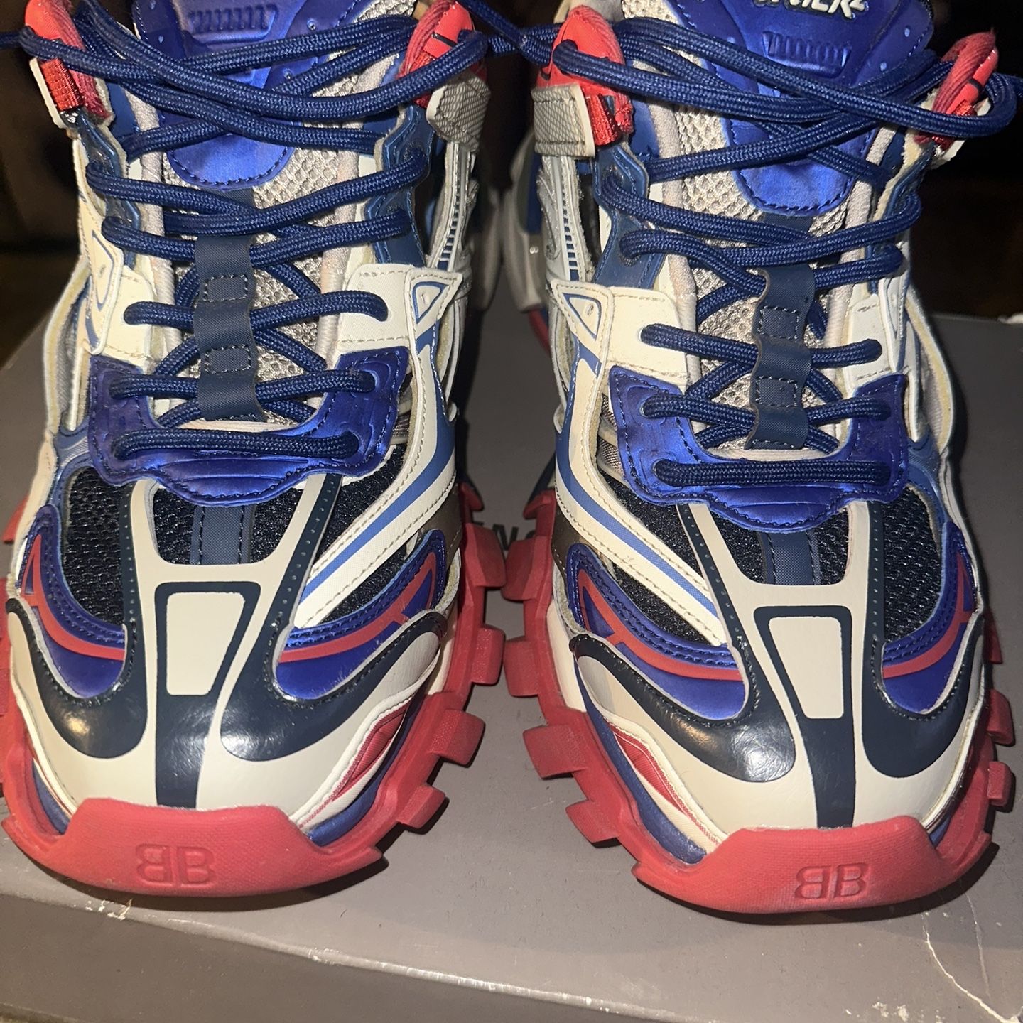 Balenciaga Red Track Runners Size 7 1/2 for Sale in Miami, FL - OfferUp