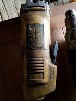 Dewalt angle saw and sears drill lot
