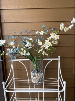Large fake flowers