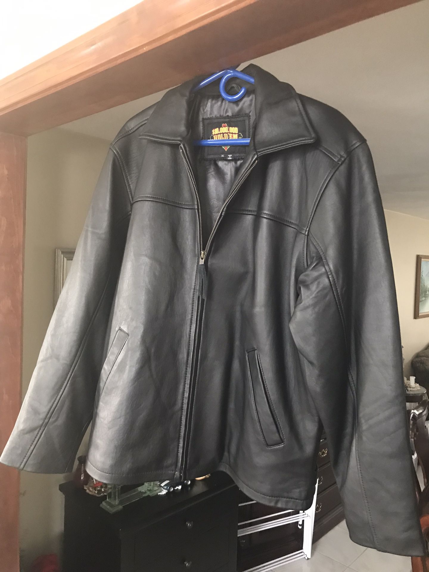 Men’s Medium Size Leather Jacket 