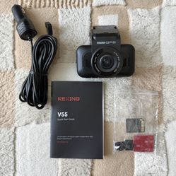 Dash Cam 4k Camera Recorder With Parking Monitor and GPS