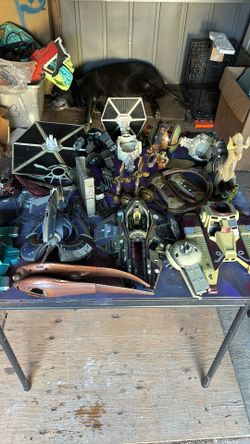Star Wars Toys Action Figures Vehicles Lot