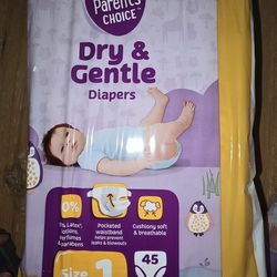 Newborn And Size 1 Diapers