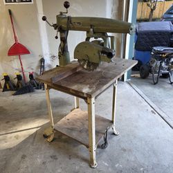 Old Dewalt Radial Arm Saw