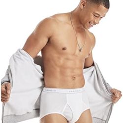 Hanes Men's Underwear Briefs Pack - Large Size