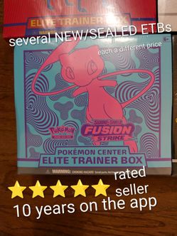 Pokemon Center ETB assortment