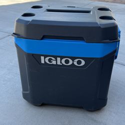 Large Igloo Cooler On Wheels