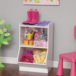 Brand New Kids Toy Bin Bookshelf With Perfect Condition, Never Used 