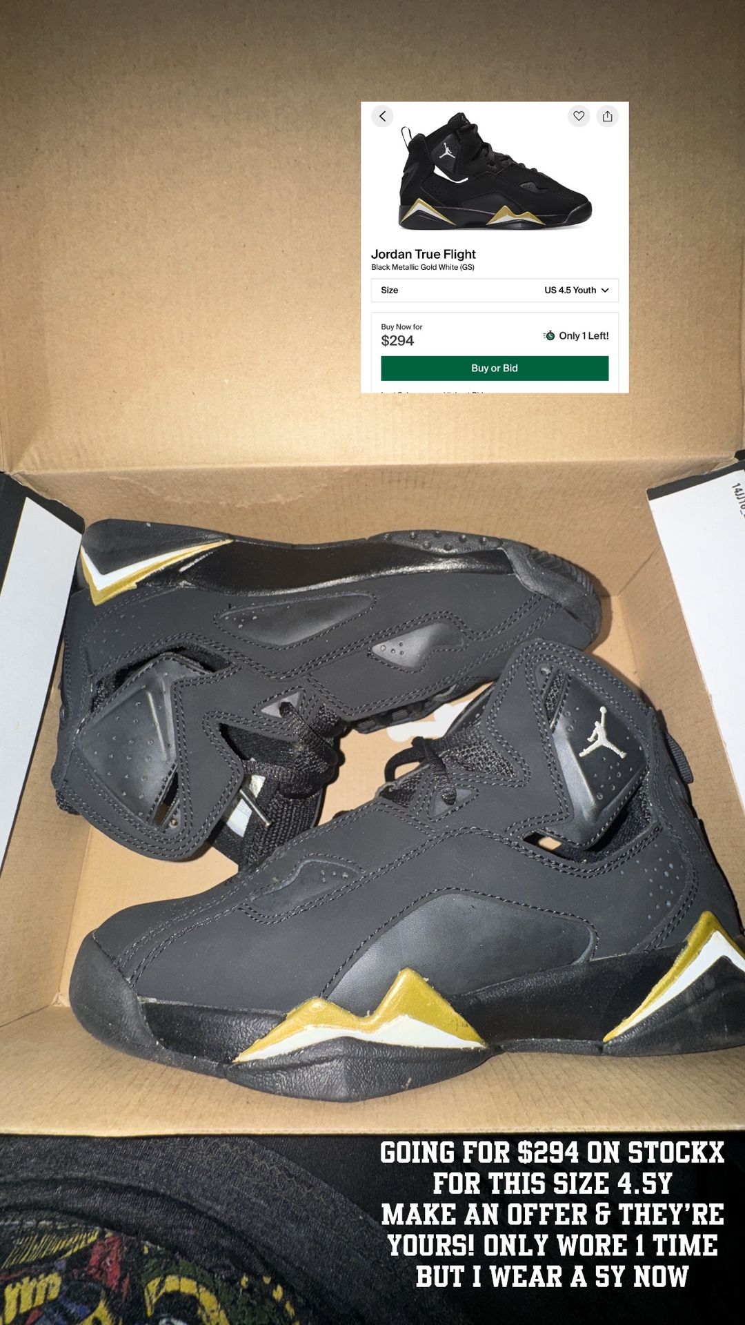 Jordan True Flight 4.5Y
