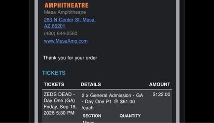 Zeds Dead Ticket Tonight