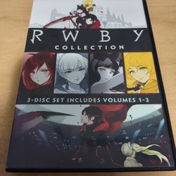 RWBY Volume 1 - 3 DVD