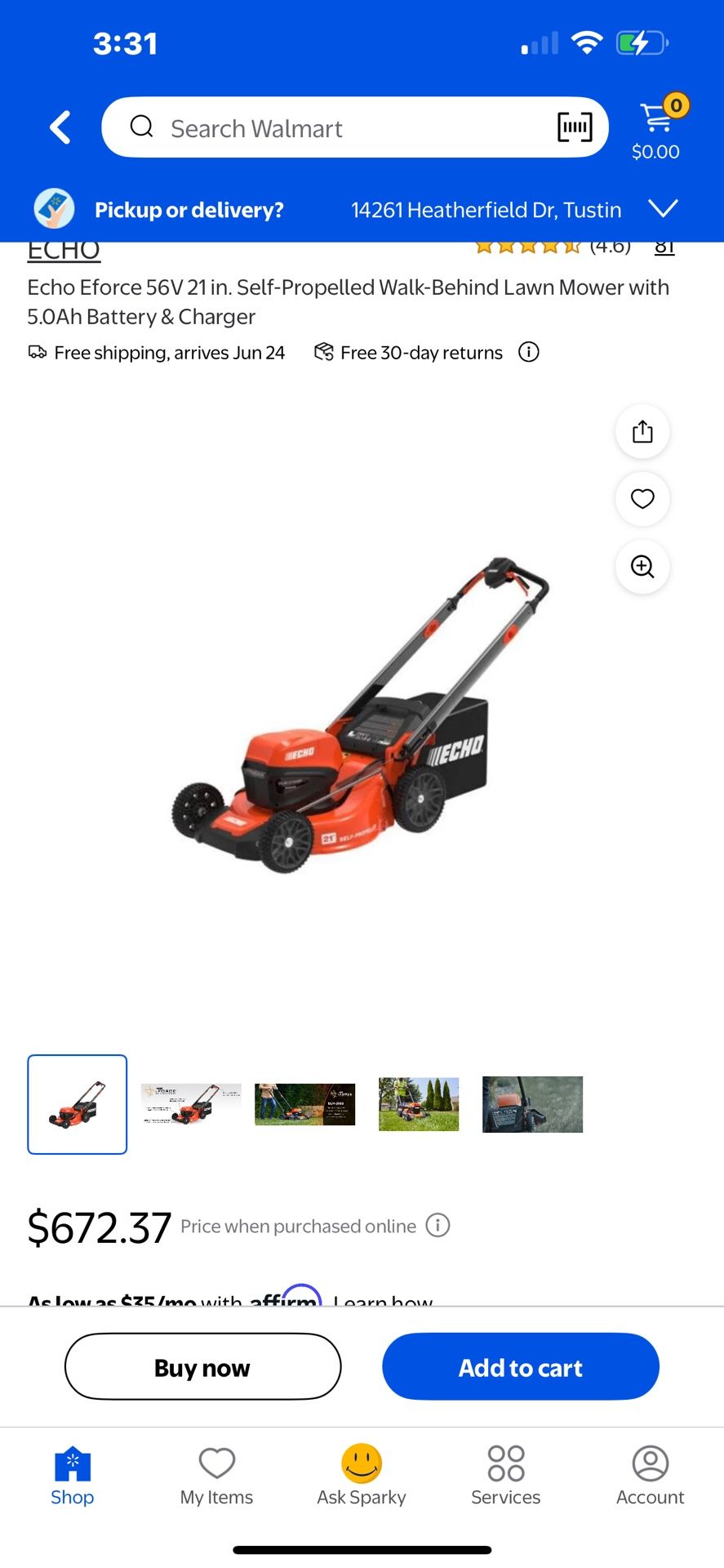Lawn Mower Self Propelled