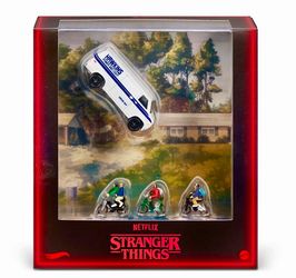SDCC 2026 Mattel Hot Wheels Stranger Things 10th Anniversary Hawkins Van SEALED