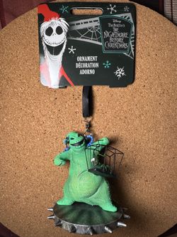 BNWT Disney The Nightmare Before Christmas Oogie Boogie Christmas Ornament