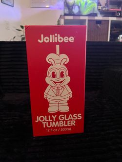 Jollibee Jolly Glass Tumbler 17 oz