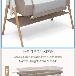 Delta Children Bedside Bassinet