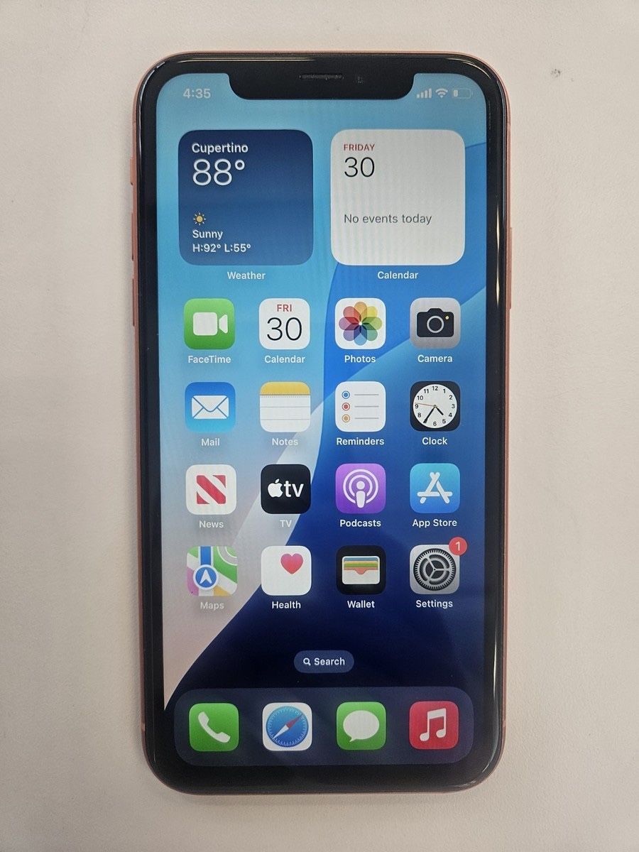 Apple iPhone XR - 128 GB - Coral (Unlocked)