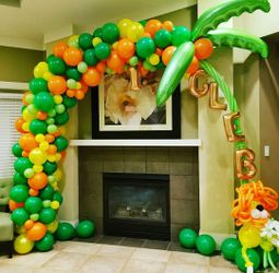 Balloons arch for kids party