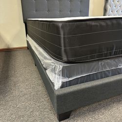 NEW TWIN FULL QUEEN KING SIZE BED WITH MATTRESS AND BOXSPRING INCLUDING FREE DELIVERY PAY ON ARRIVAL