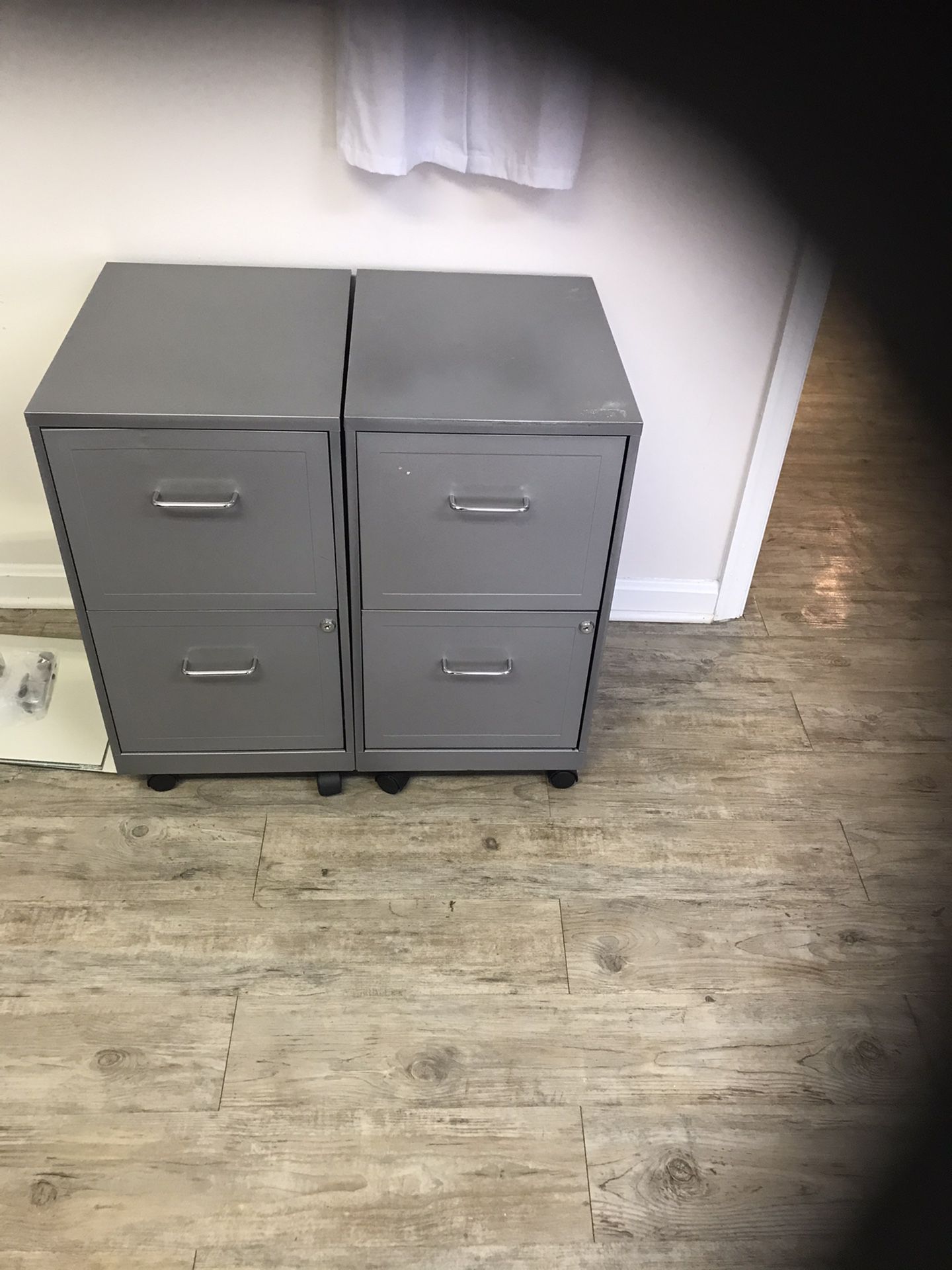 GRAT TWO DRAWER FILE CABINETS