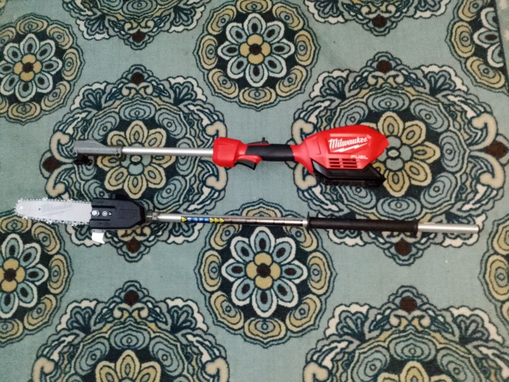 Milwaukee M18 Quik Lok (1st Gen.) w/ Pole Saw Attachment (Tool Only)