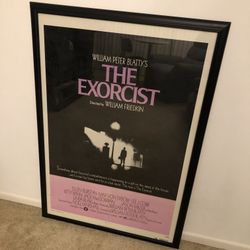 The Exorcist Original 1974 Theatrical Poster (Framed)
