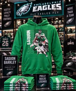 Philadelphia Eagles Saquon Barkley #26 Hoodie