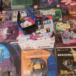 Digimon Vital Braclet Fitness/Virtual Pet Toy With DIM Card Lot